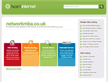 Tablet Screenshot of networkmba.co.uk
